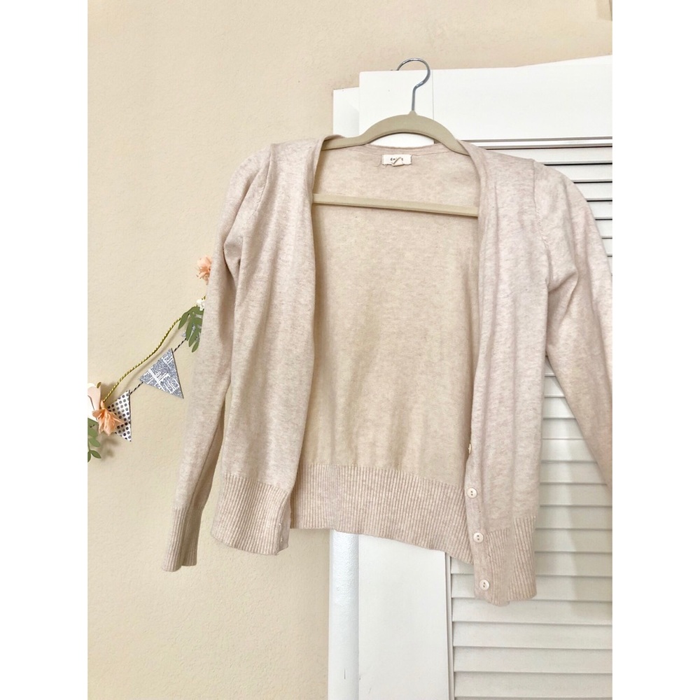 Heather Cream Cardigan